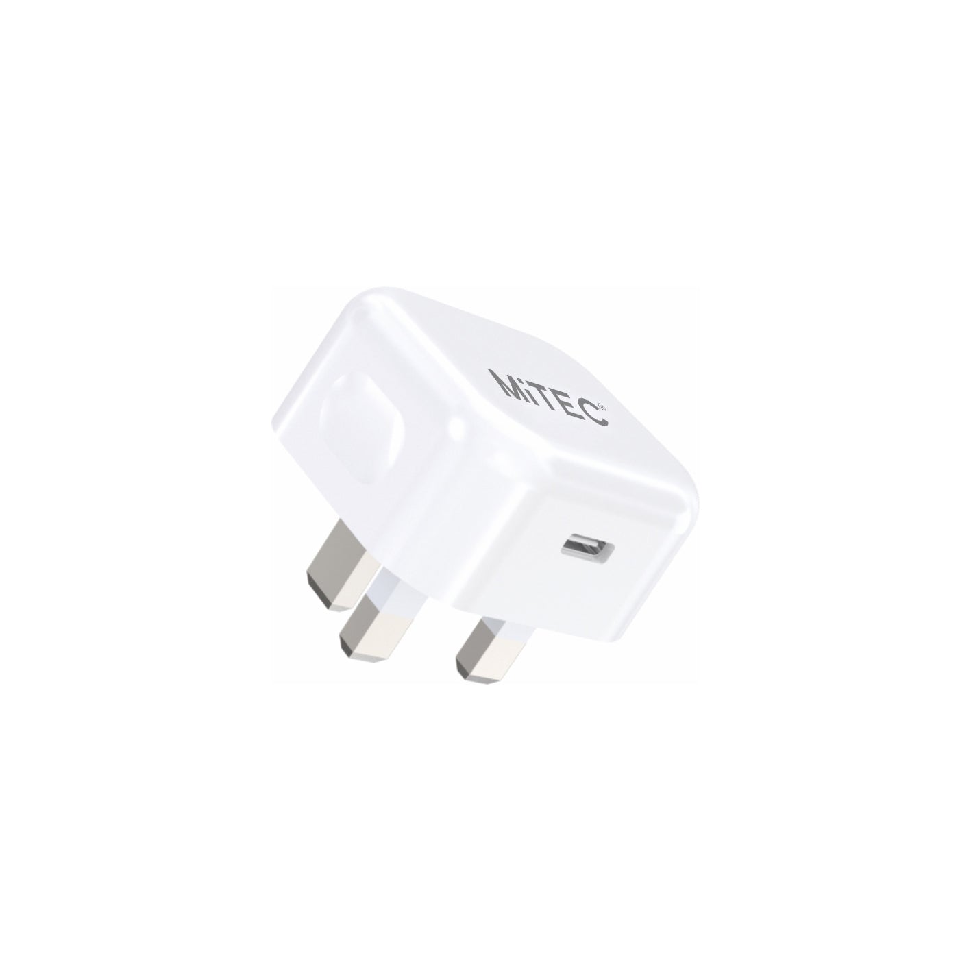 MiTEC MiPOWER USB PD Mains Charger 20W White