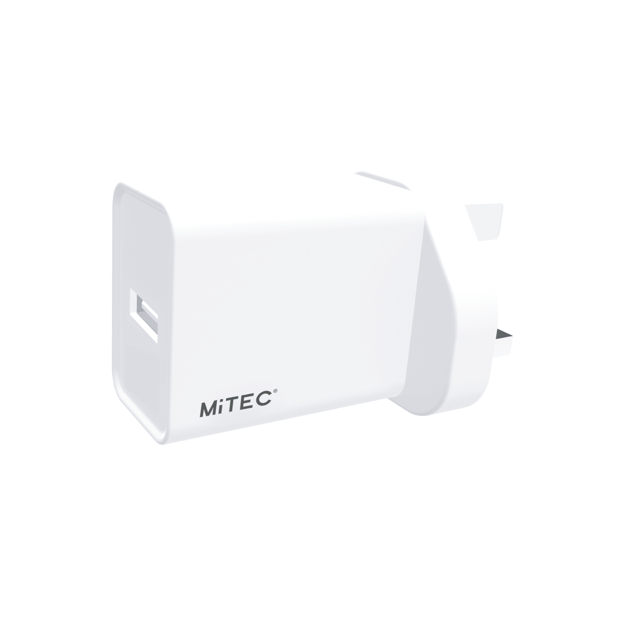 MiTEC MiPOWER 2A Mains USB Charger