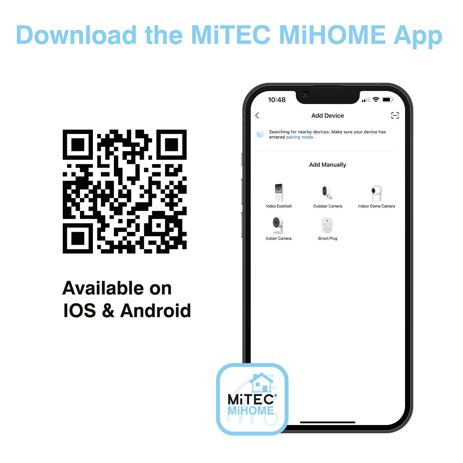 MiTEC MiHOME Smart Plug UK White