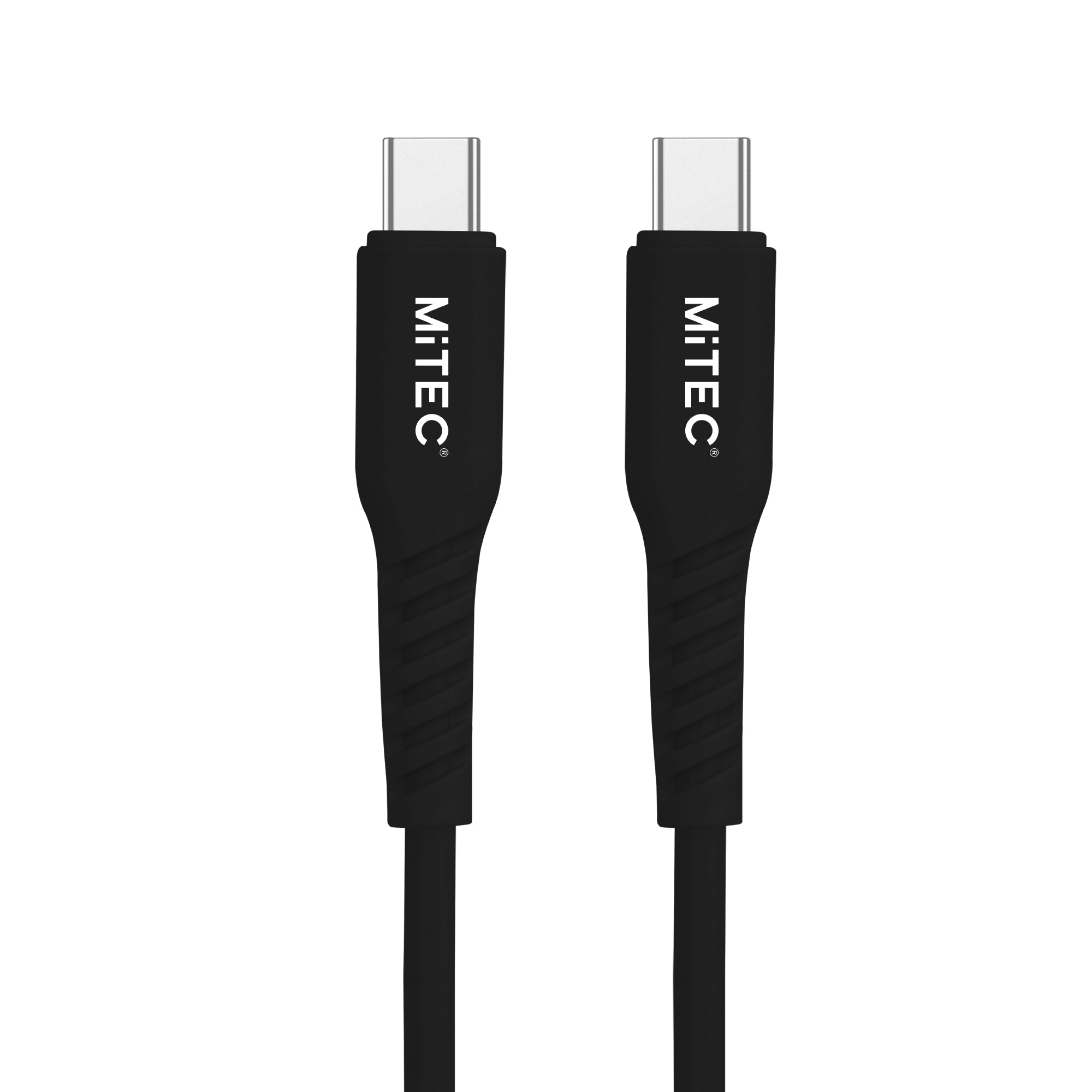 MiTEC MiPOWER USB Type C to USB Type C Cable 1M Black