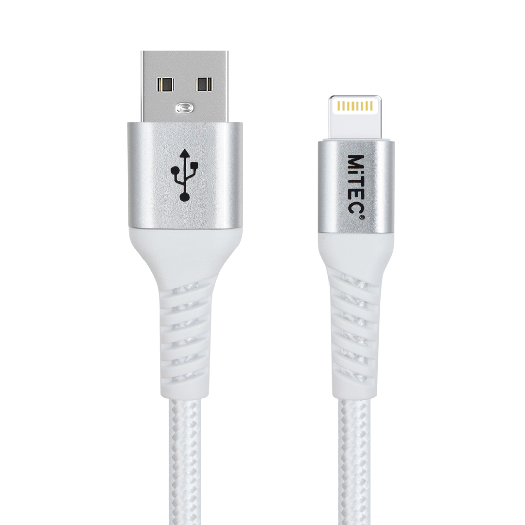 MiTEC MiPOWER USB to Lightning Cable Braided 1m