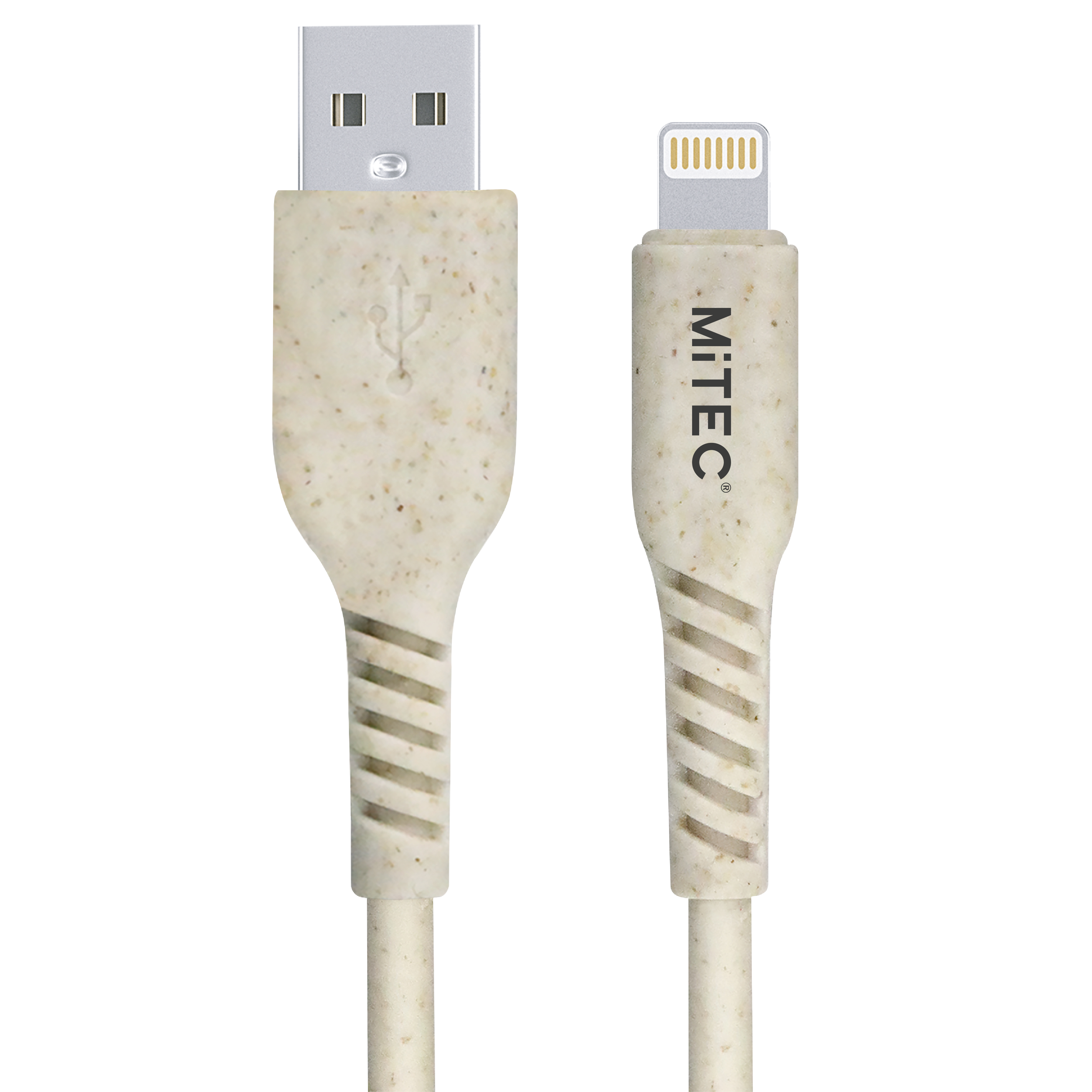 MiTEC BIO Lightning Cable 1M Beige