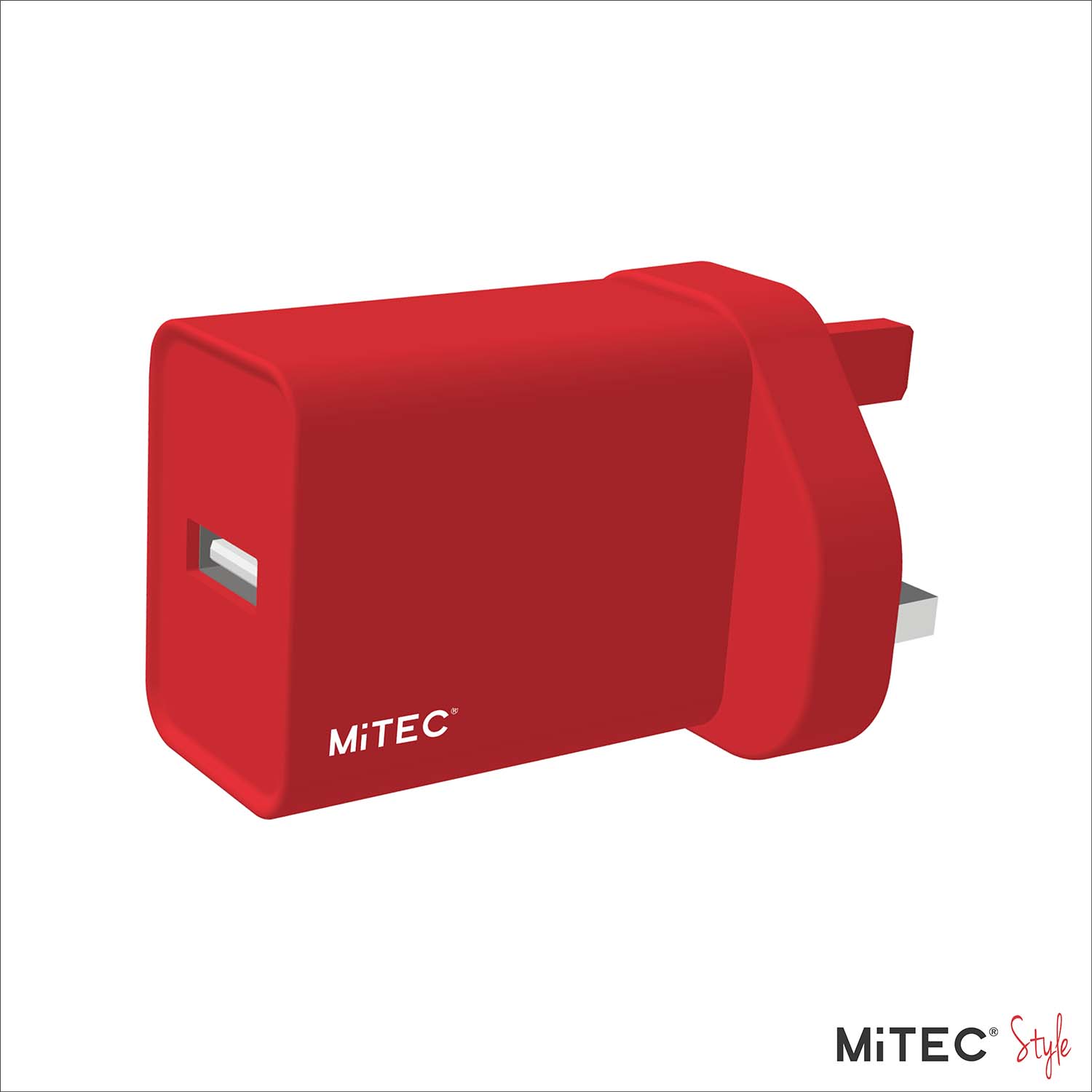 MiTEC MiPOWER 2A Mains USB Charger