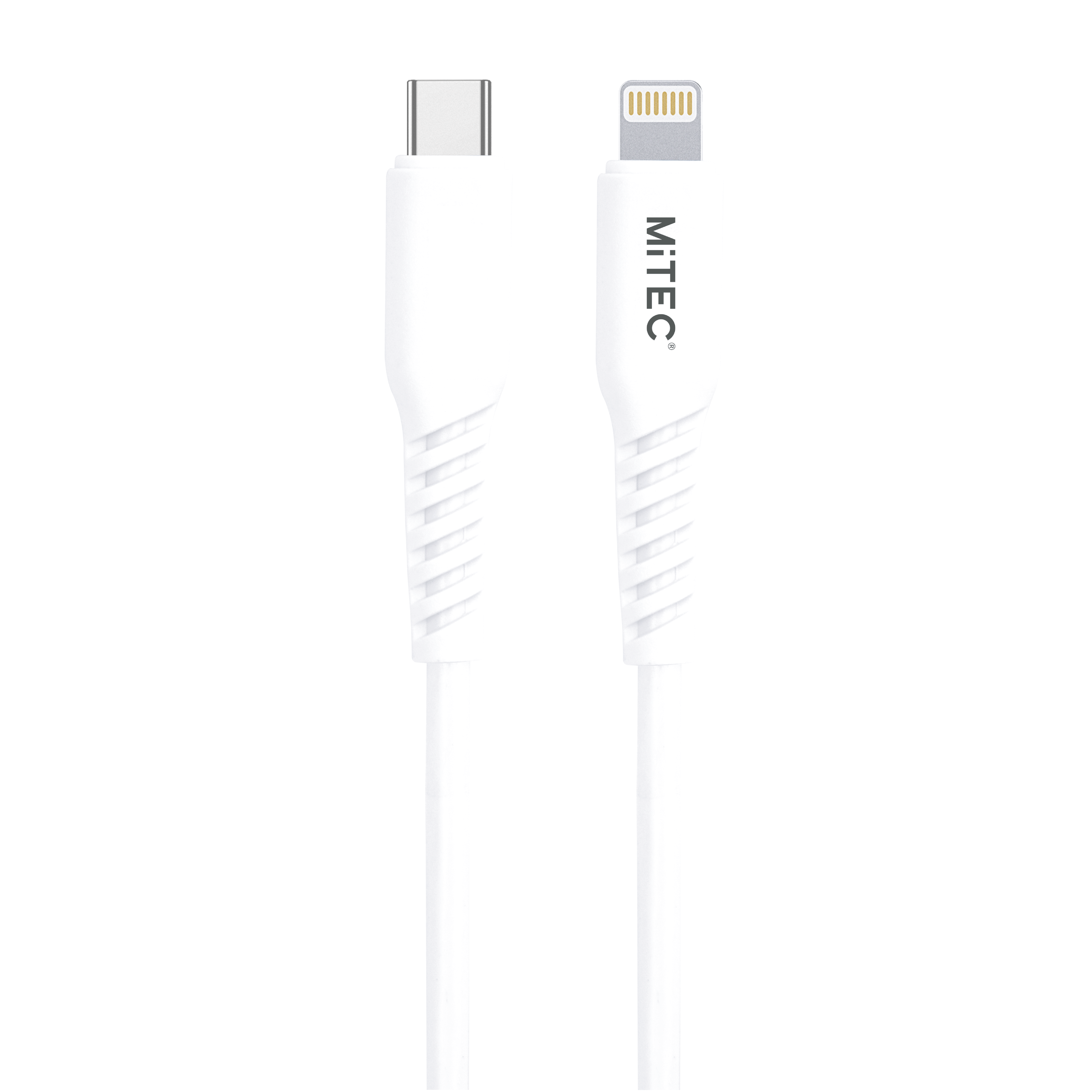 MiTEC MiPOWER Lightning to USB Type-C Cable 1m White