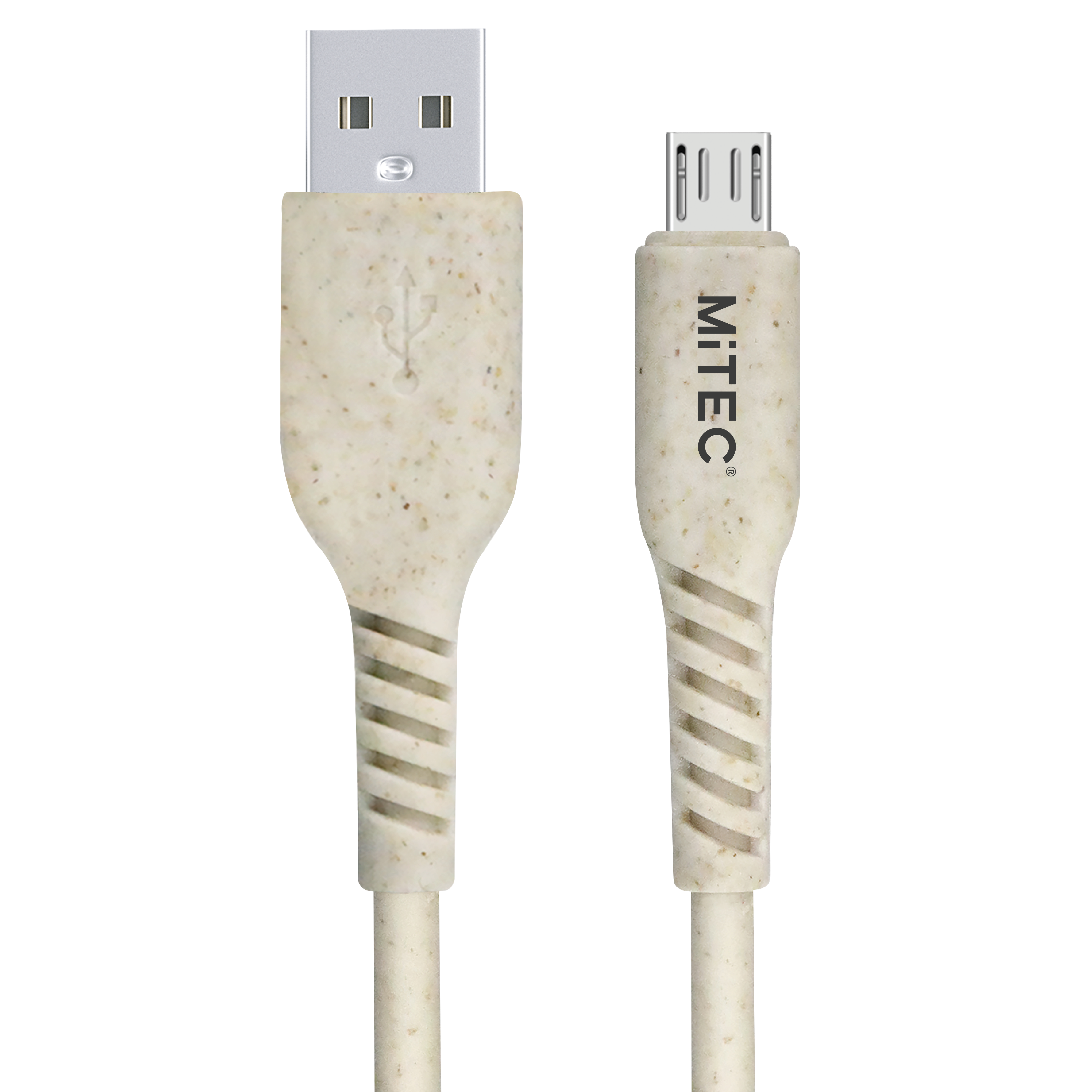 MiTEC BIO Micro USB Cable 1M Beige